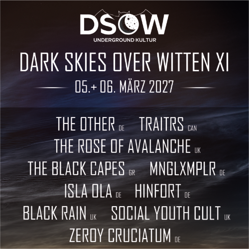 Tickets kaufen für Dark Skies Over Witten XI am 05.03.2027